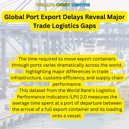 Global Port Export Delays Reveal Major Trade Logistics Gaps Global Port Export Delays Reveal Major Trade Logistics Gaps